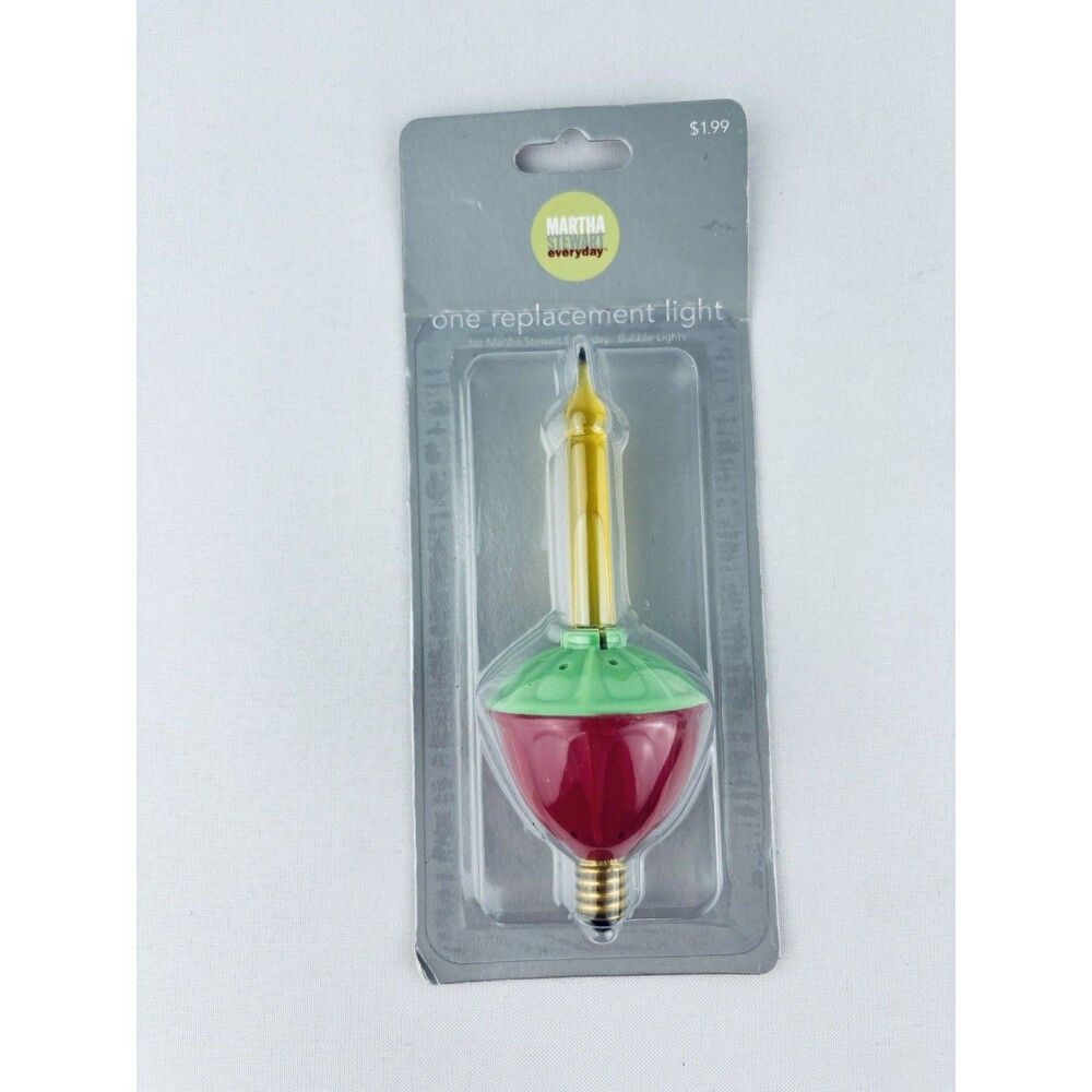 2003 Martha Stewart Replacement Bubble Light - Christmas Holiday Tree Kmart New!